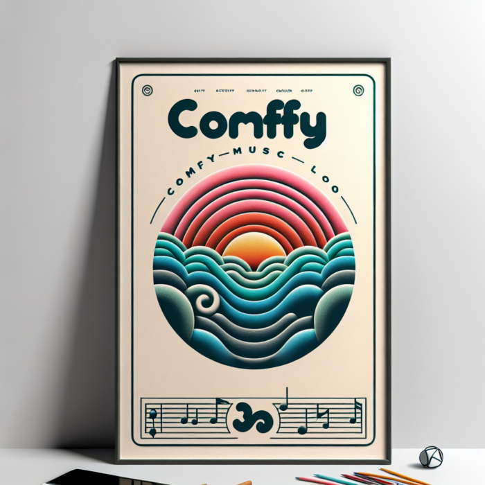 Comfy Music Logo Posters