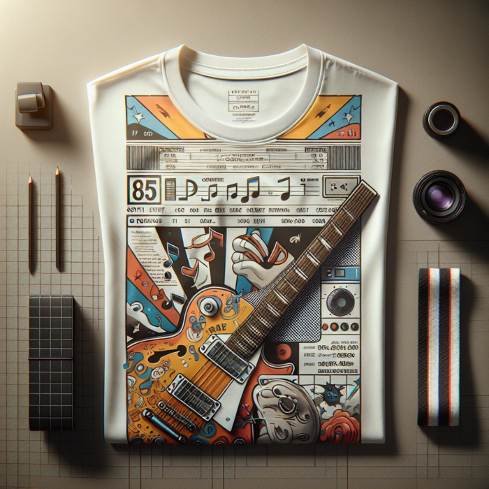 Stylish Music Logo T-Shirts