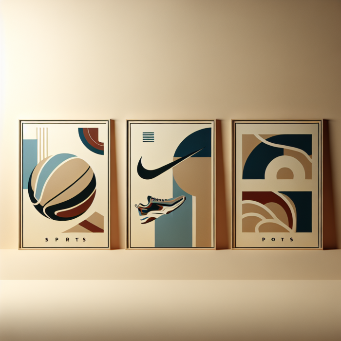 Minimalist Sports Print Posters