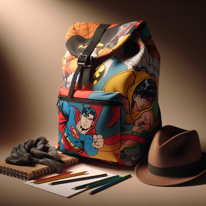 Classic Cartoon Artwork Bags