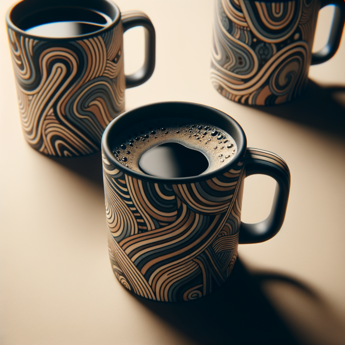 Bold Abstract Pattern Mugs