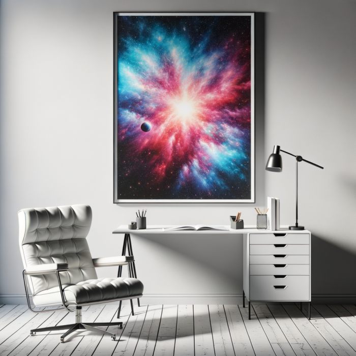 Cool Galaxy Print Posters