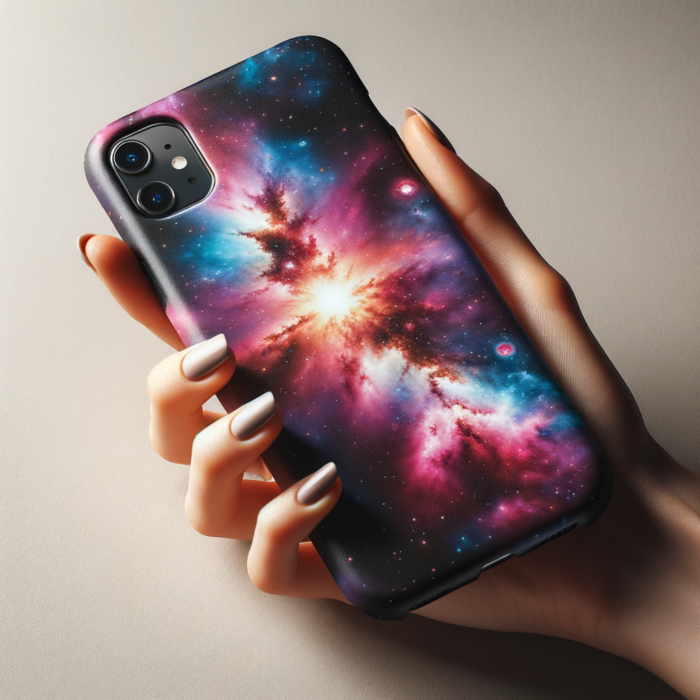 Vibrant Galaxy Artwork Phone Cases