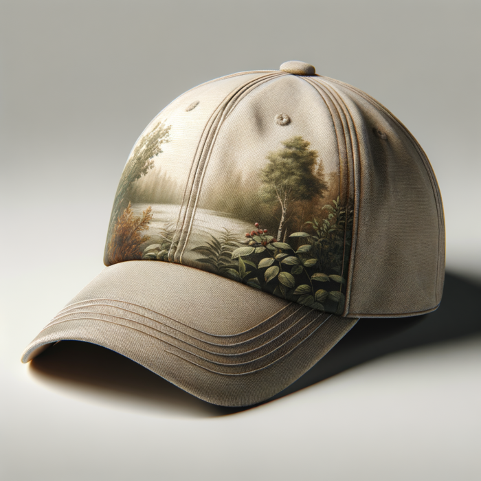 Comfy Nature Print Caps