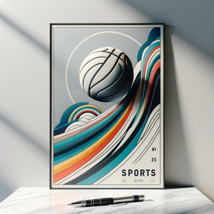 Minimalist Sports Design Posters