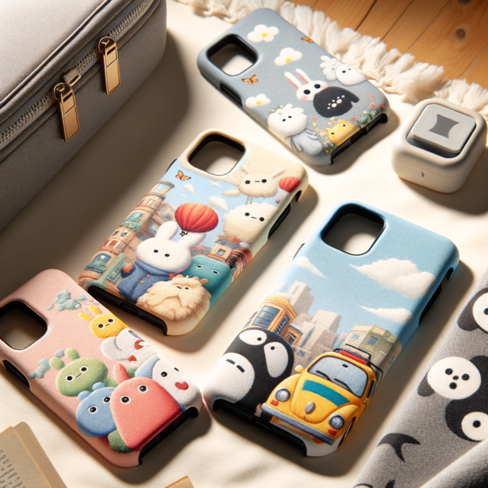 Comfy Cartoon Pattern Phone Cases