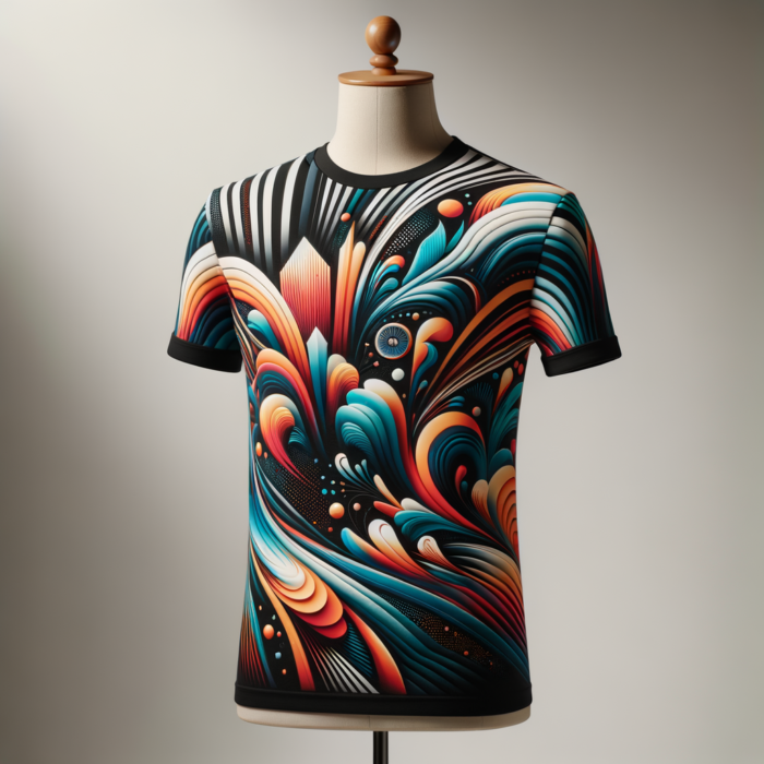 Bold Abstract Design T-Shirts