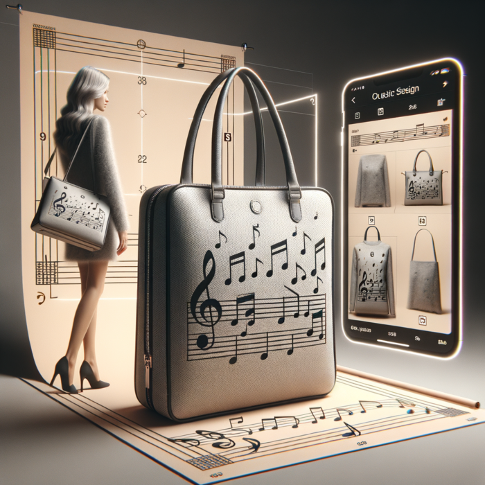 Minimalist Music Design Bags