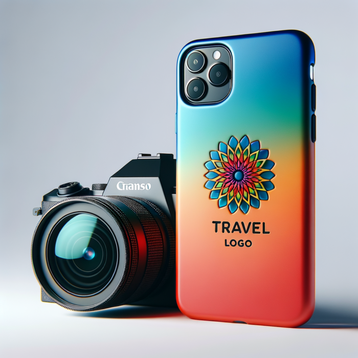 Vibrant Travel Logo Phone Cases