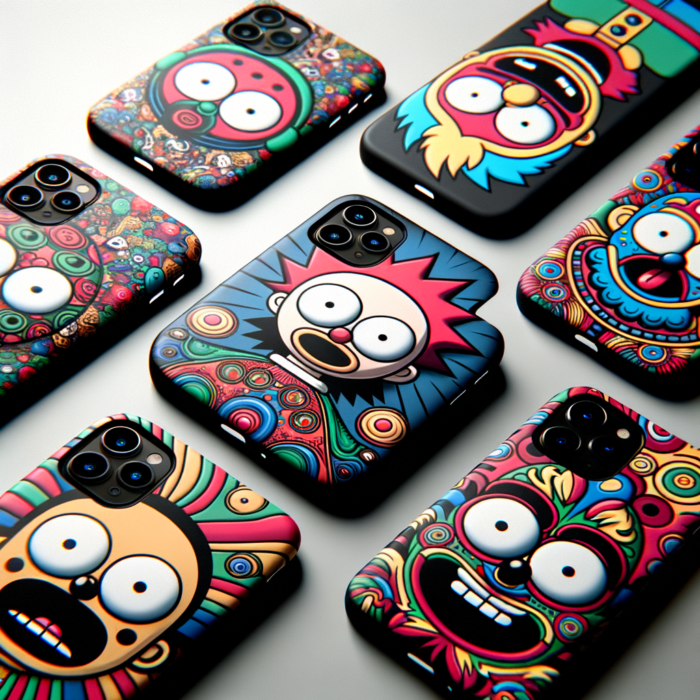 Bold Cartoon Pattern Phone Cases