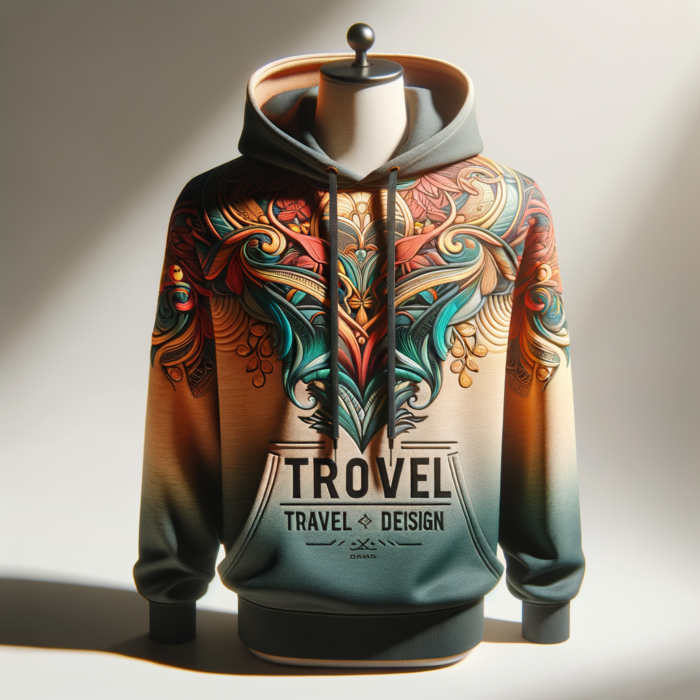 Bold Travel Design Hoodies