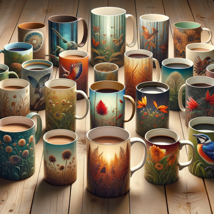 Bold Nature Artwork Mugs