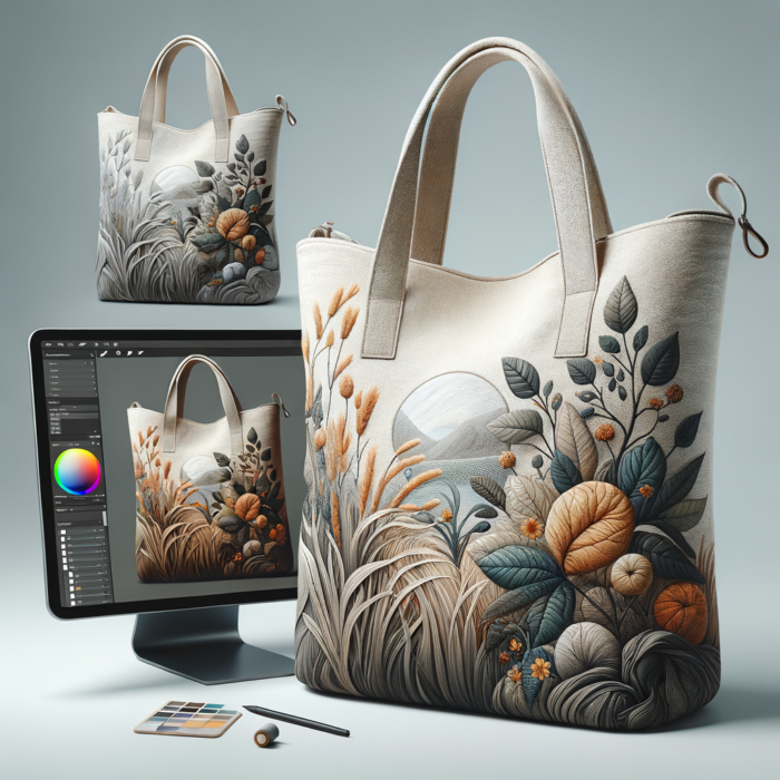 Comfy Nature Artwork Bags