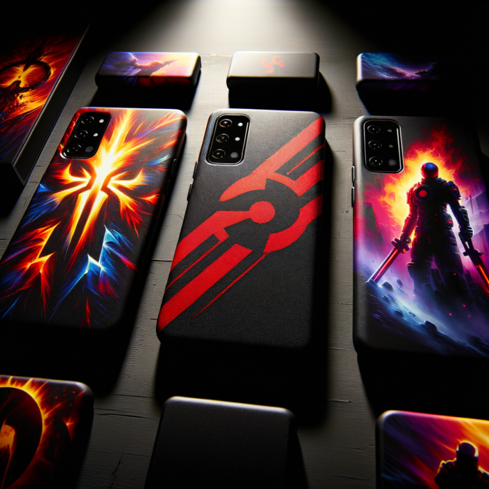 Bold Gaming Print Phone Cases